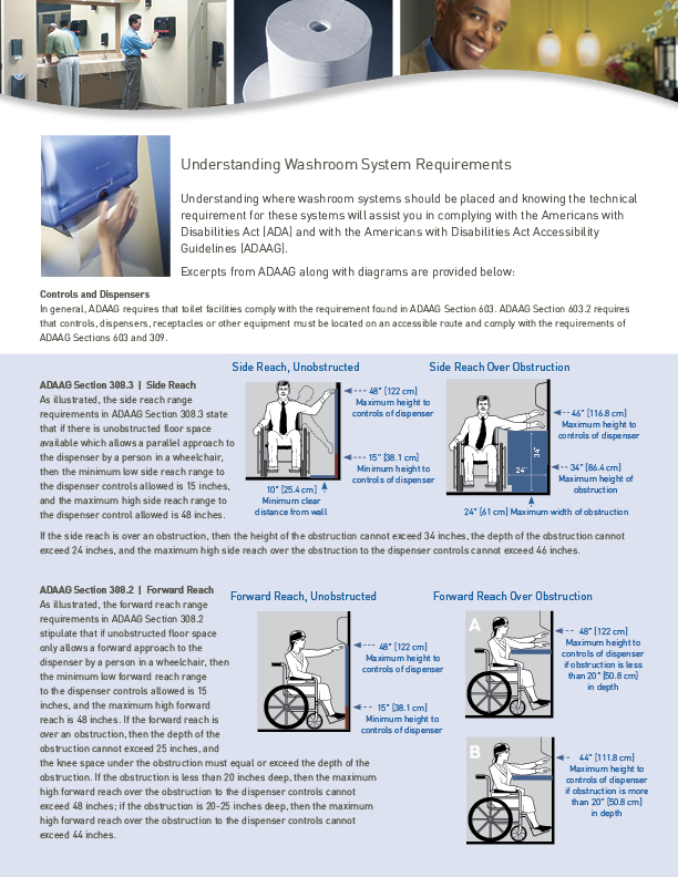 Georgia Pacific, ADA Compliance Guide, technical colatteral – 12 50 ...